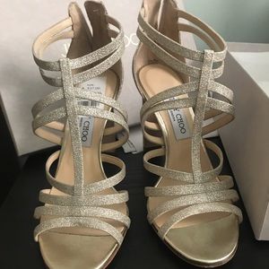 Jimmy Choo Selina 100 platinum ice